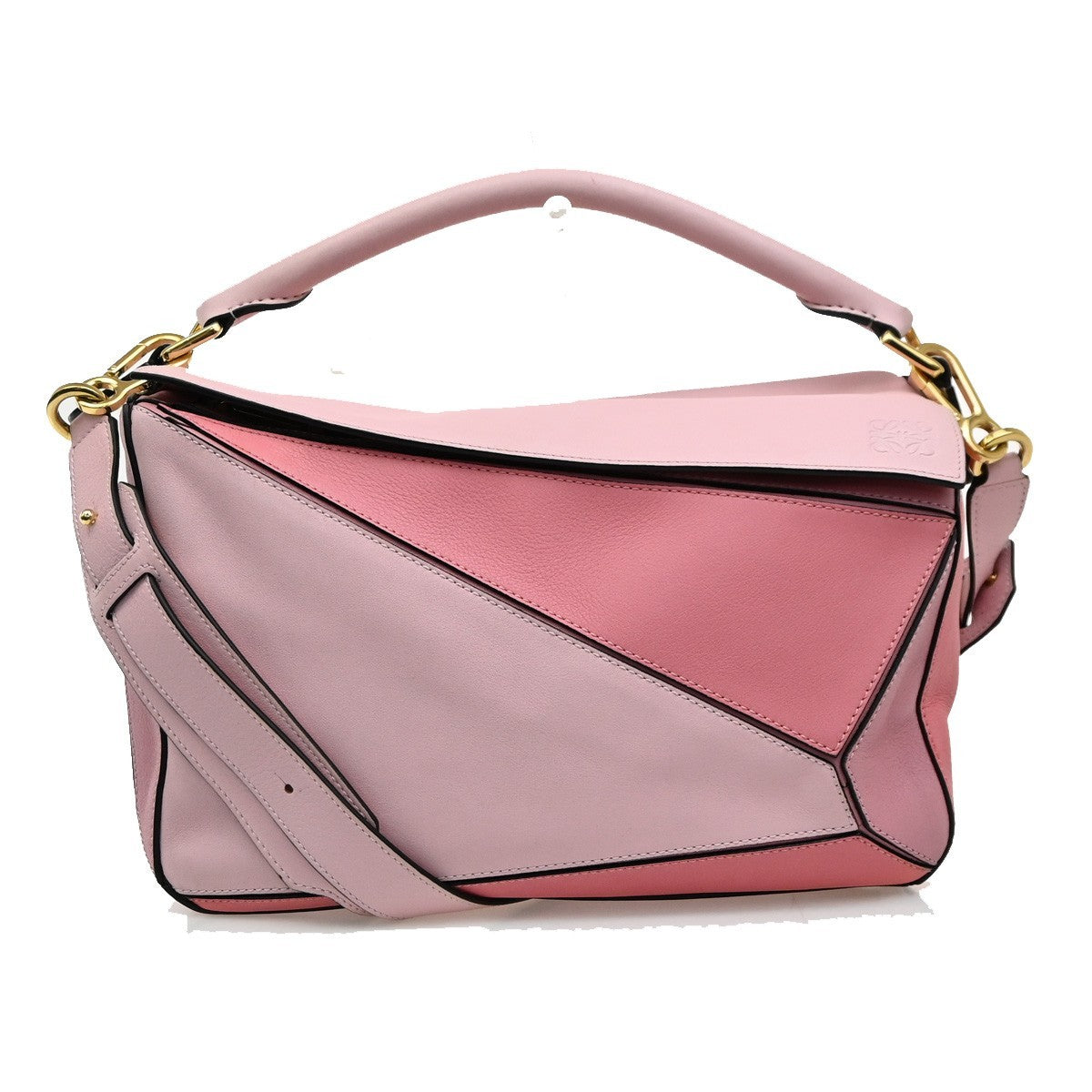 Loewe Puzzle Leather Pink Bag