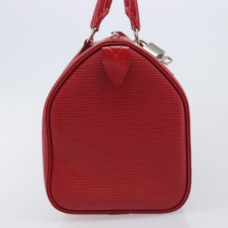 Louis Vuitton Speedy Epi Leather Red Bag