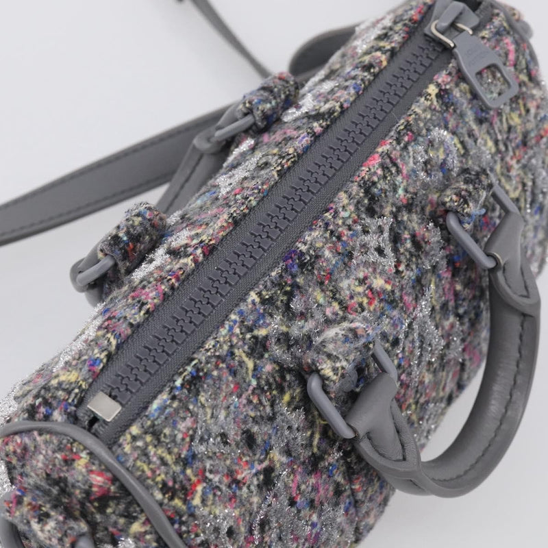 Louis Vuitton Keepall Bandouliere Lv Felt Multicolour Textile Bag
