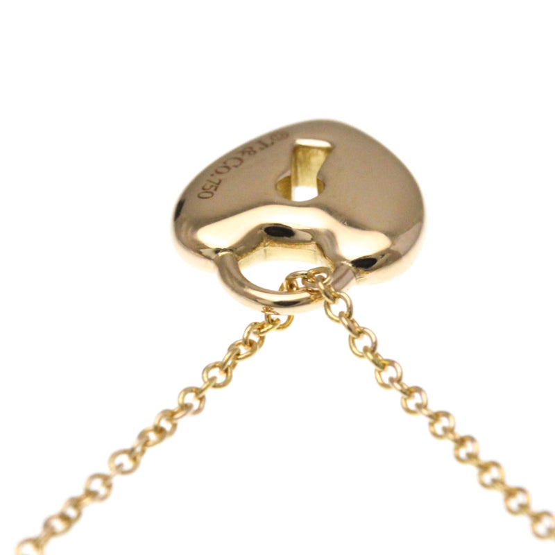 Tiffany & Co. Heart Lock Pendant 18k Yellow Gold Pink_gold Bijoux