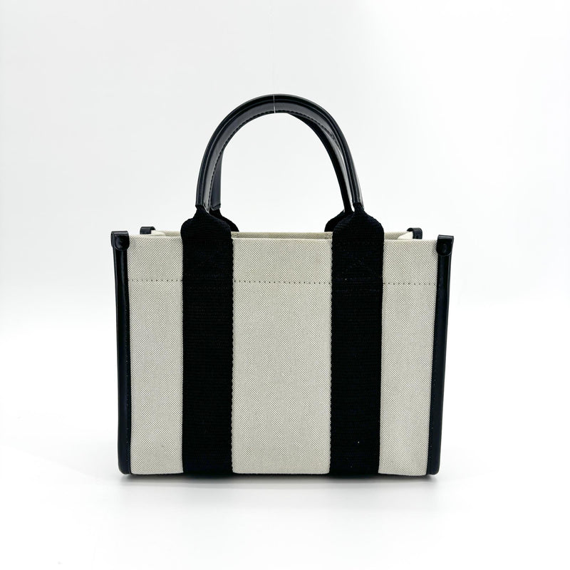 Balenciaga Hardware Canvas Black Bag
