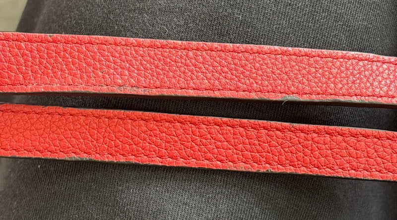 Louis Vuitton City Steamer Leather Red Bag