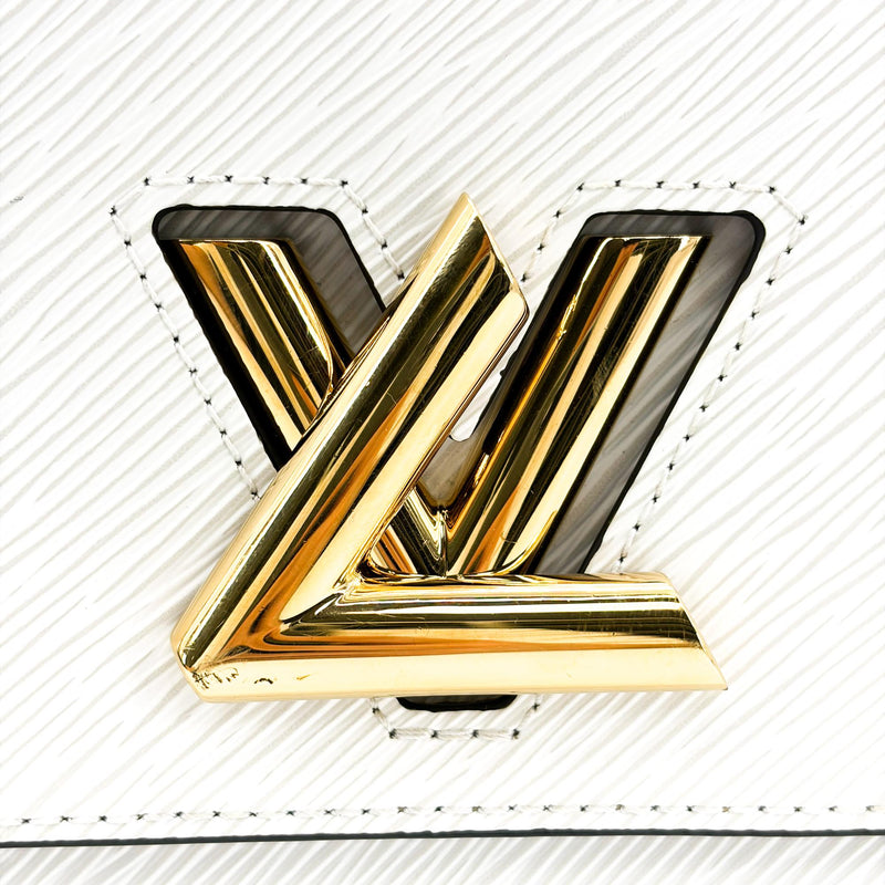Louis Vuitton Twist Epi Leather White Bag