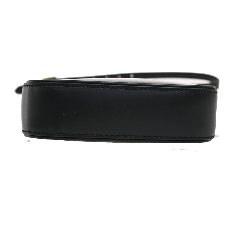 Saint Laurent Le 5 A 7 Vertical Leather Black Bag