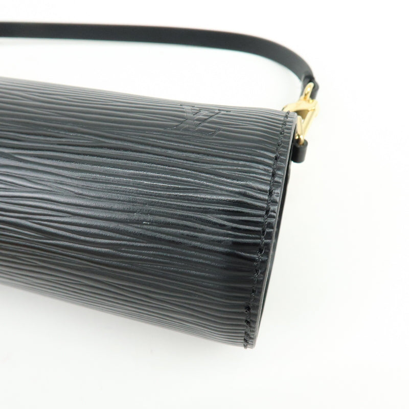 Louis Vuitton Soufflot Epi Leather Black Bag