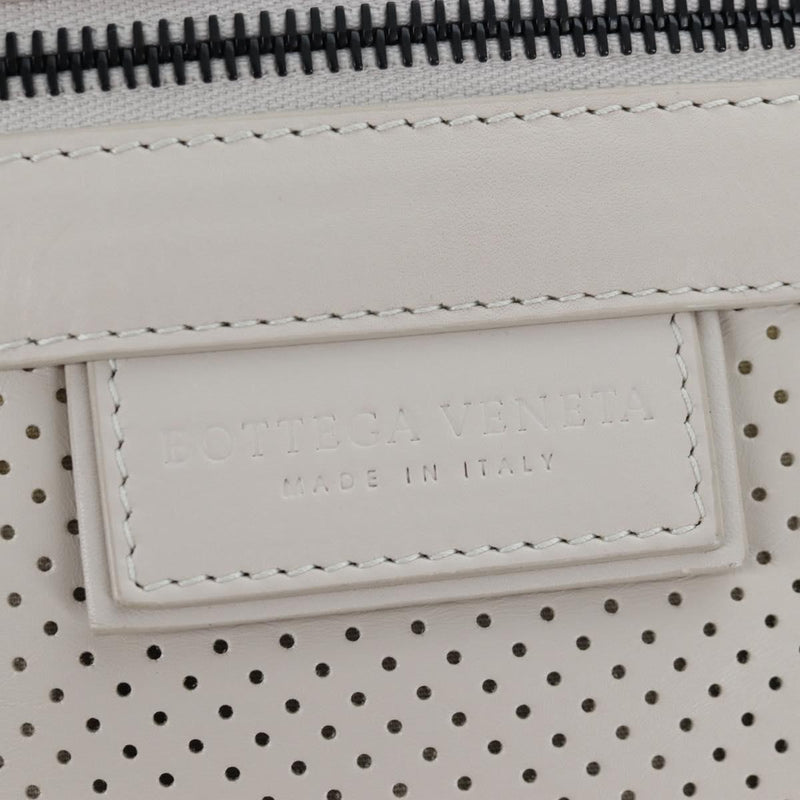 Bottega Veneta Drawstring Perforated Leather Beige Bag