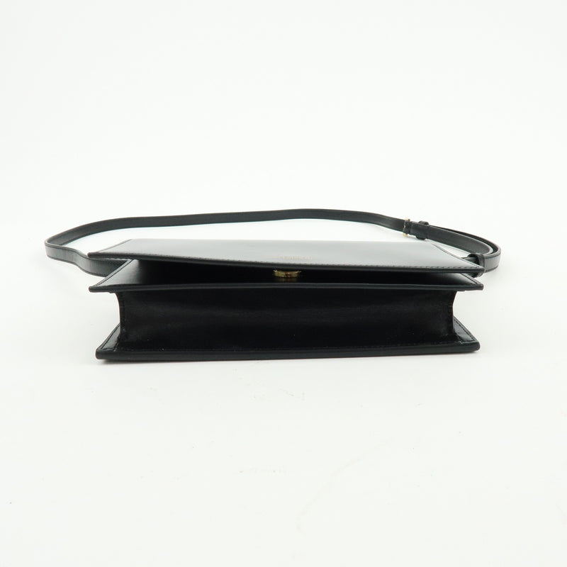 Saint Laurent Paris Chain Leather Black Bag