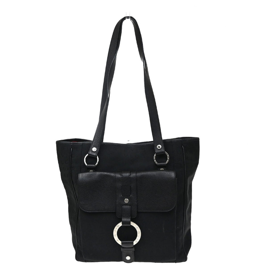 Bvlgari Vintage Canvas Black Bag