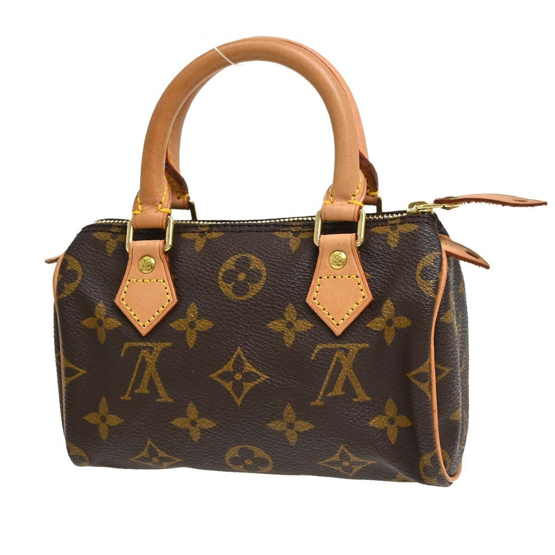 Louis Vuitton Speedy Mini Hl Monogram Canvas Brown Bag