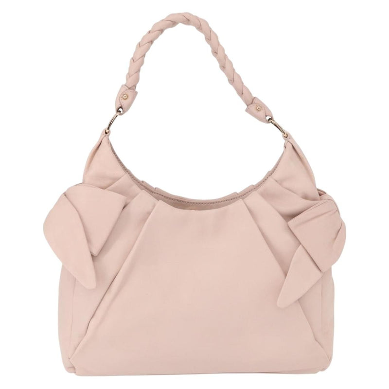 Salvatore Ferragamo Vala Leather Pink Bag