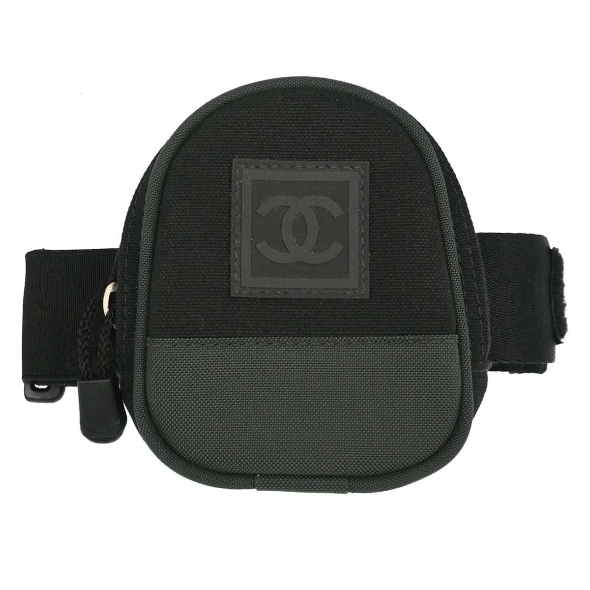 Chanel Sport Line Nylon Black Bag