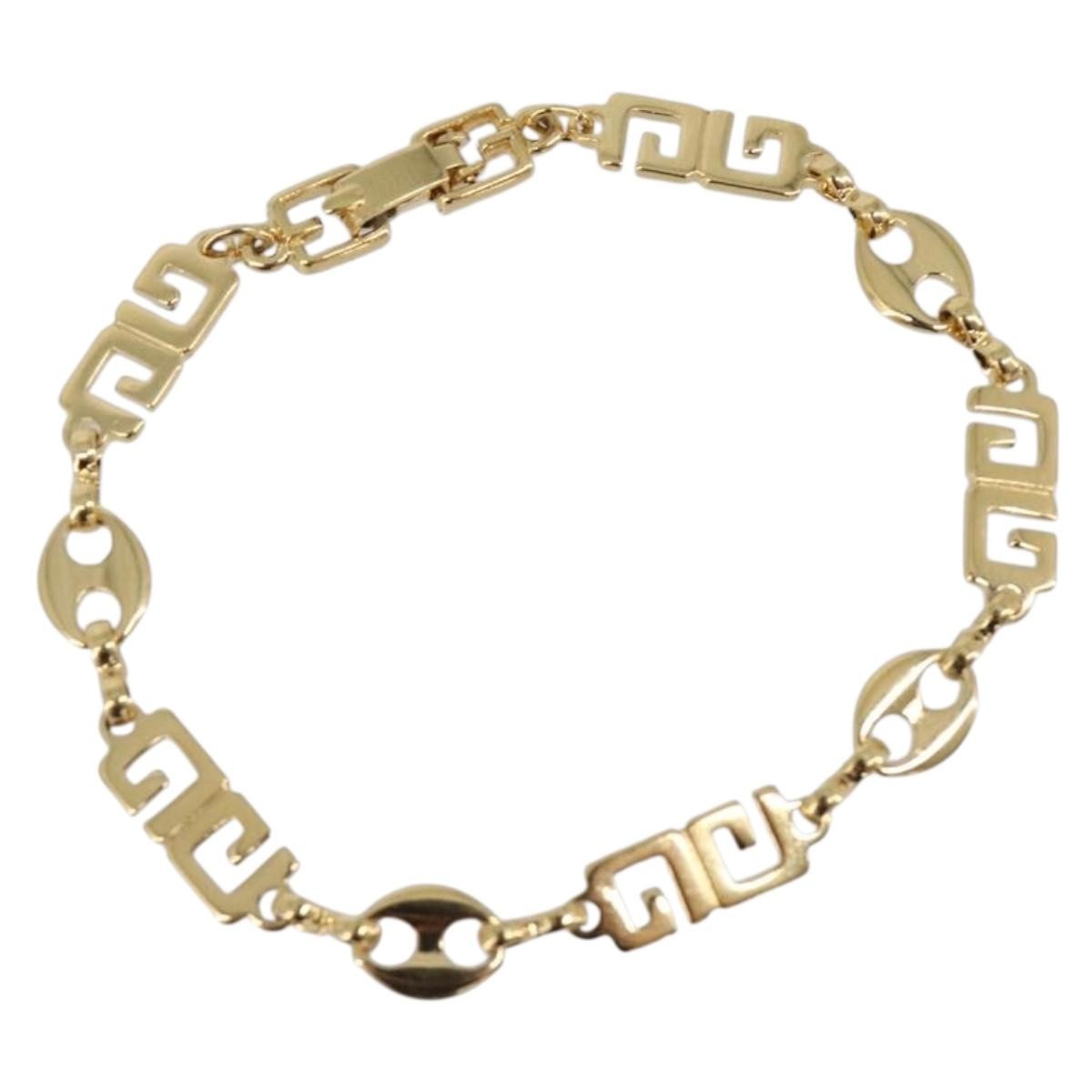 Givenchy Logo Metal Gold Bijoux