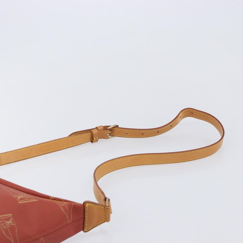 Louis Vuitton Cup Le Touquet Canvas Red Bag