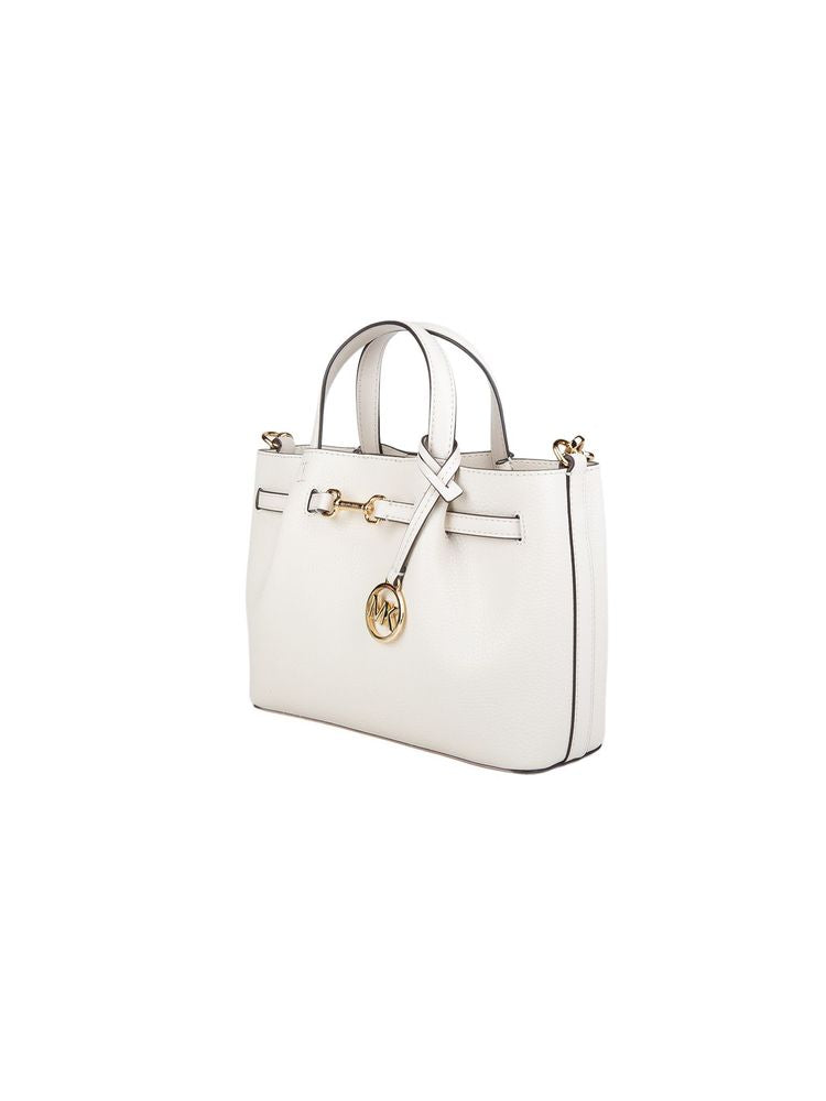 Michael Kors Shoulder Bag — White Cowhide