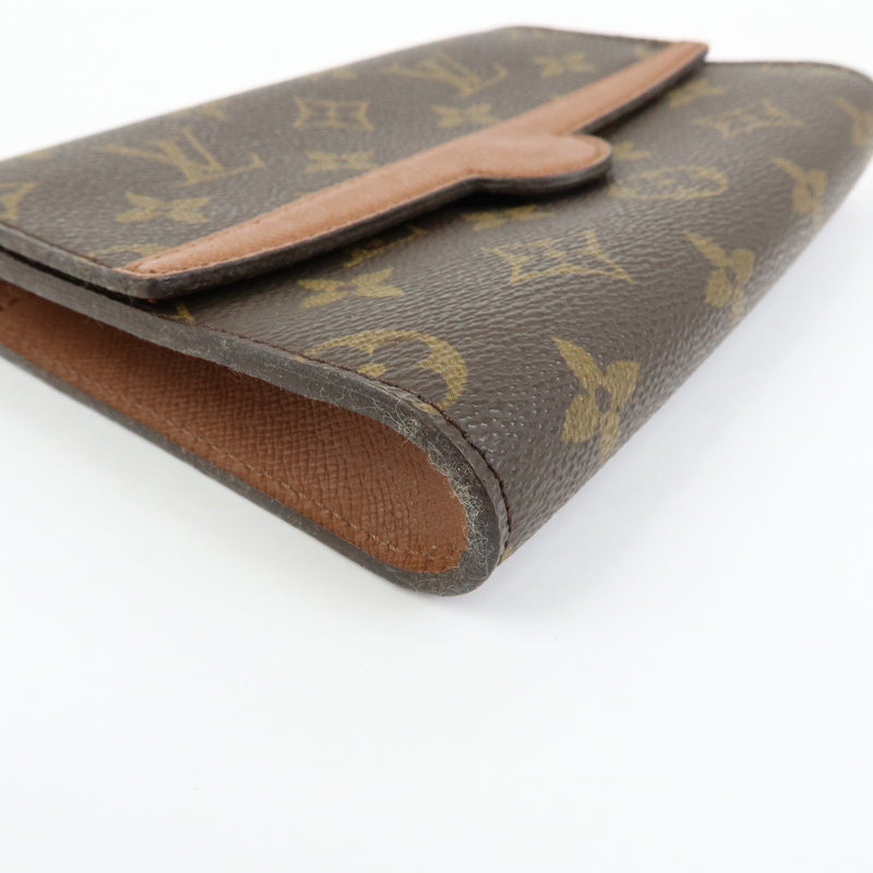 Louis Vuitton Pochette Arche Waist Monogram Canvas Brown Bag