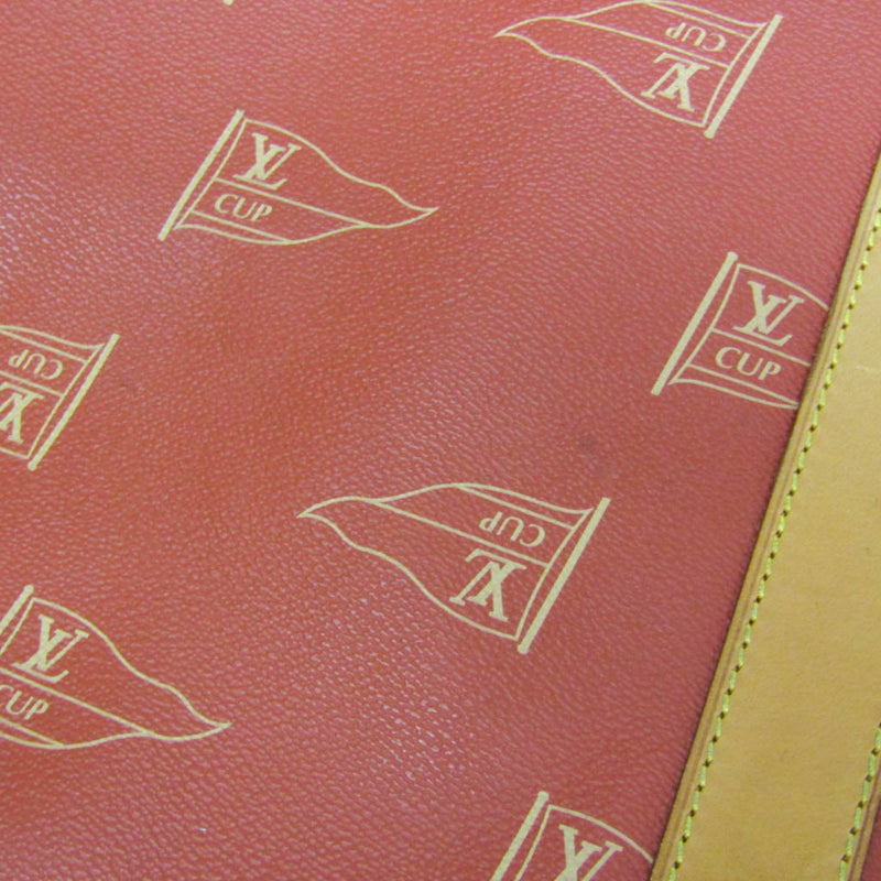 Louis Vuitton Cup Garment Cover Coated Canvas Orange Bag