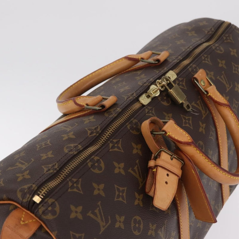 Louis Vuitton Keepall Monogram Canvas Brown Bag