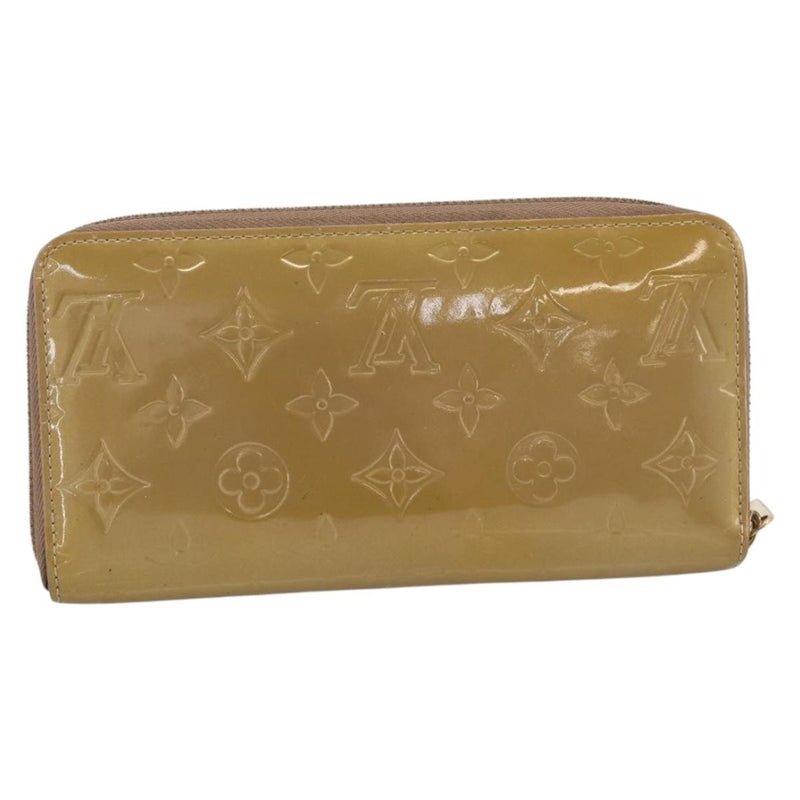 Louis Vuitton Zippy Monogram Vernis Beige Patent_leather Accessory