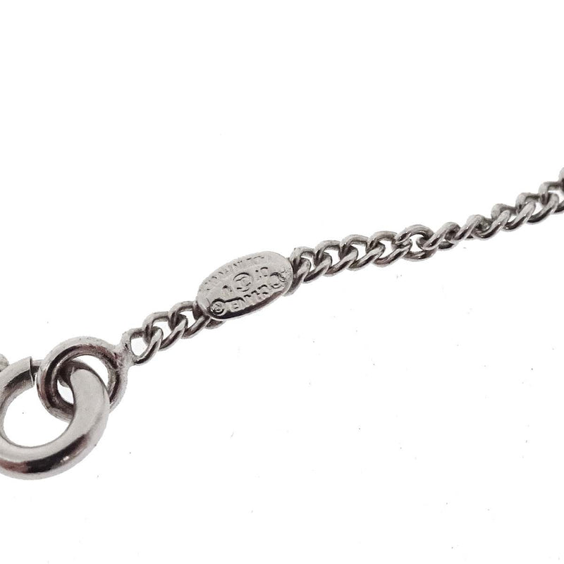 Chanel Cc Pendant Metal With Enamel Silver Silver_plated Bijoux