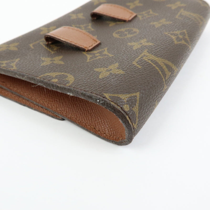 Louis Vuitton Pochette Arche Waist Monogram Canvas Brown Bag