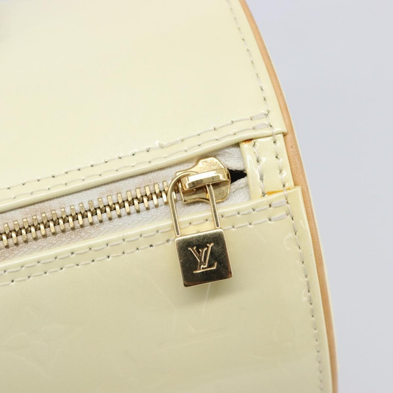 Louis Vuitton Bedford Monogram Vernis Beige Patent_leather Bag