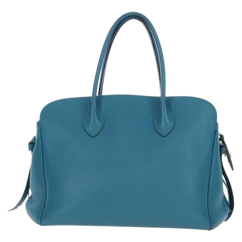 Louis Vuitton Milla Veau Nuage Calfskin Blue Leather Bag