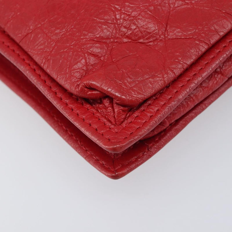 Balenciaga Explorer Leather Red Bag