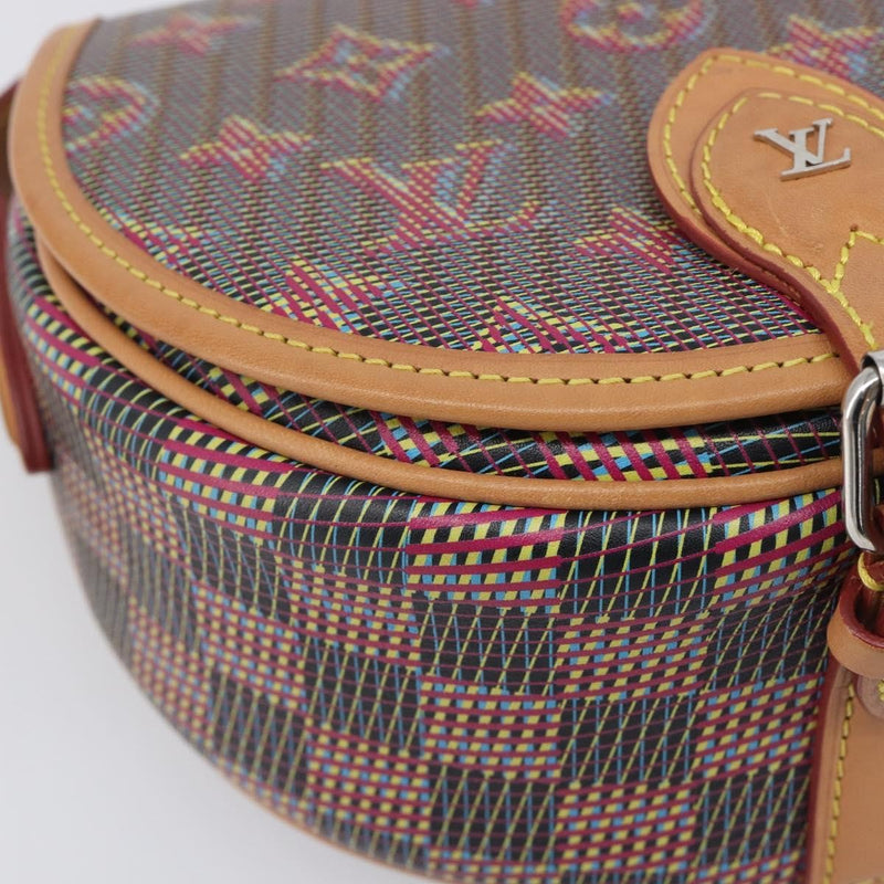 Louis Vuitton Tambourin Nm Damier Monogram Lv Pop Canvas Gray Bag