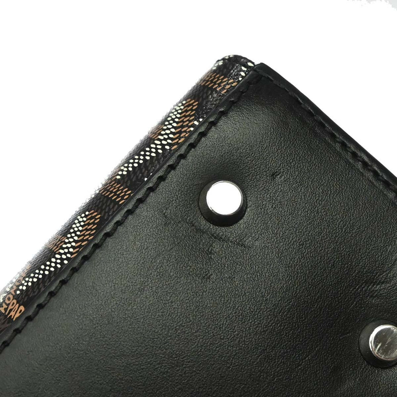 Goyard Comores Coated Canvas Black Bag