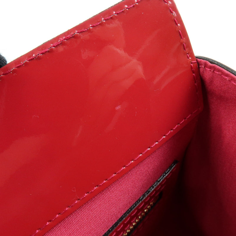 Louis Vuitton Catalina Monogram Vernis Red Patent_leather Bag