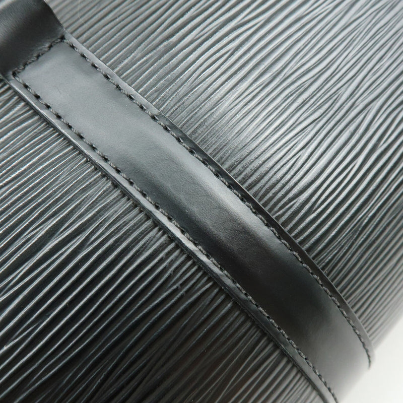 Louis Vuitton Soufflot Epi Leather Black Bag