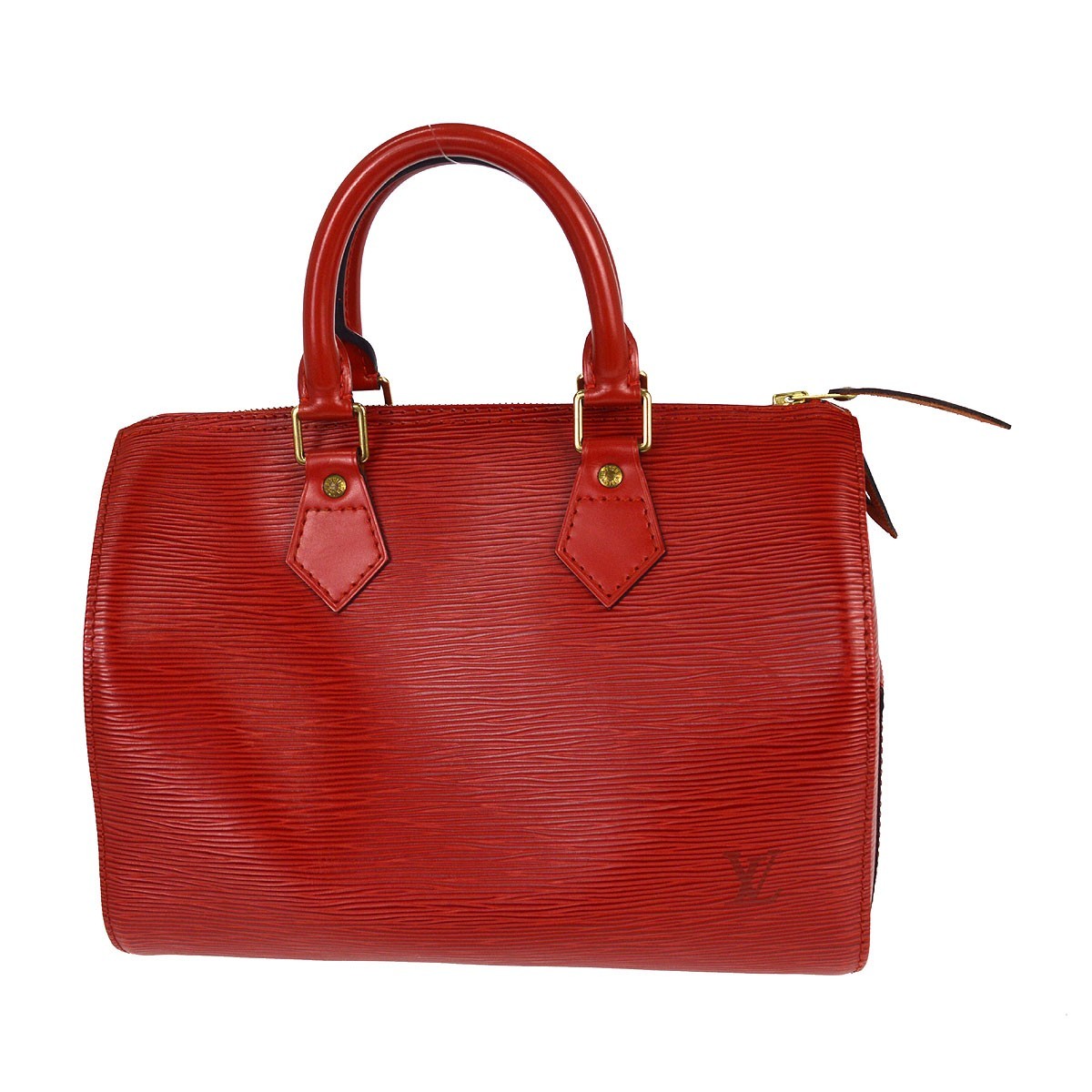Louis Vuitton Speedy Epi Leather Red Bag
