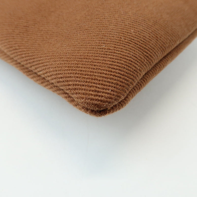 Saint Laurent Kahara Cassandra Canvas Brown Bag