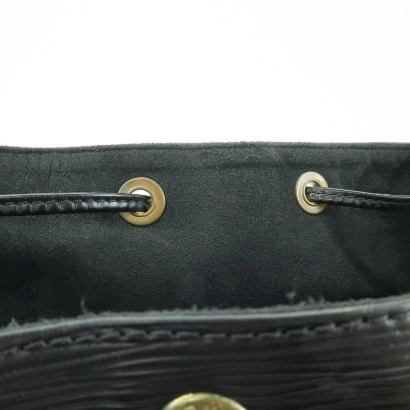 Louis Vuitton Petit Noe Epi Leather Black Bag