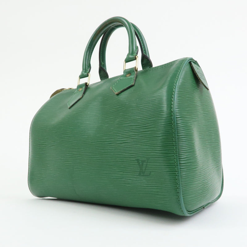 Louis Vuitton Speedy Epi Leather Green Bag