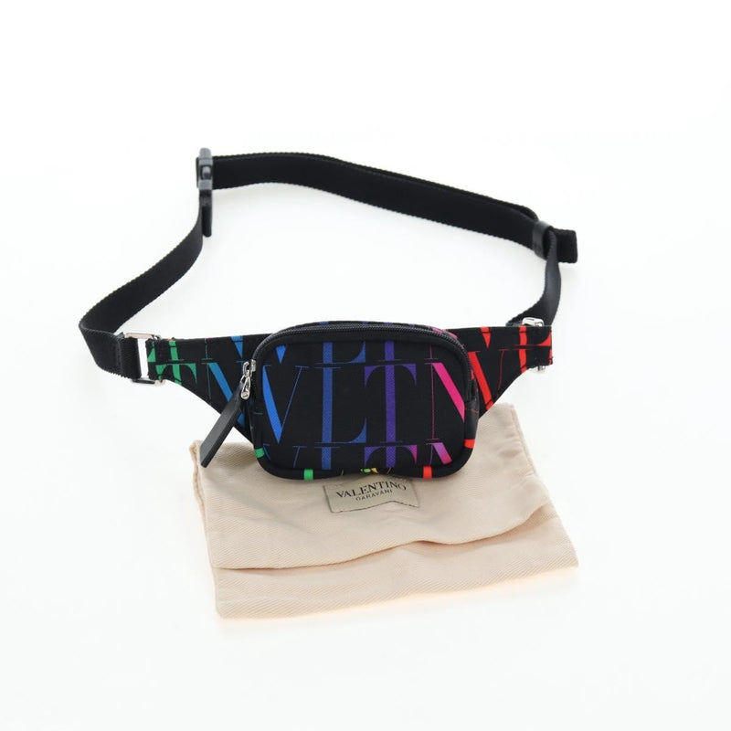 Valentino Garavani Vltn Times Waist Printed Canvas Multicolour Bag