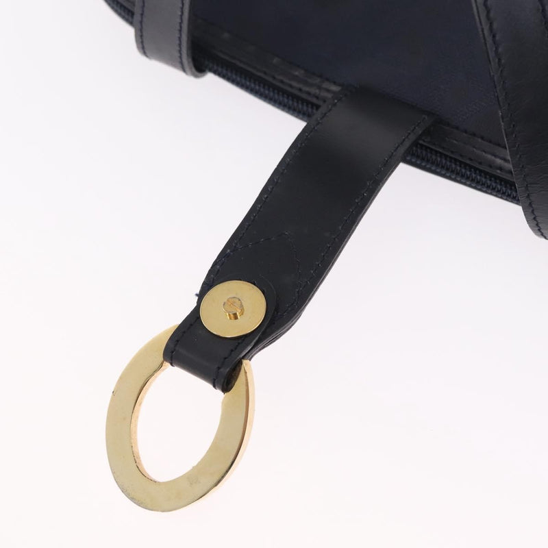 Christian Dior Trotter Canvas Navy Bag