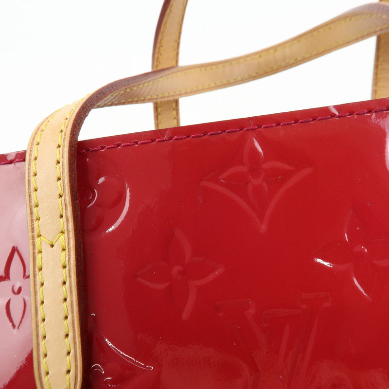 Louis Vuitton Catalina Monogram Vernis Red Patent_leather Bag