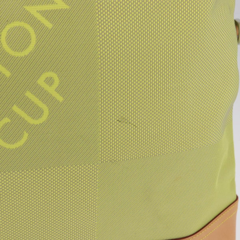Louis Vuitton Cup Cube Damier Geant Canvas Yellow Bag