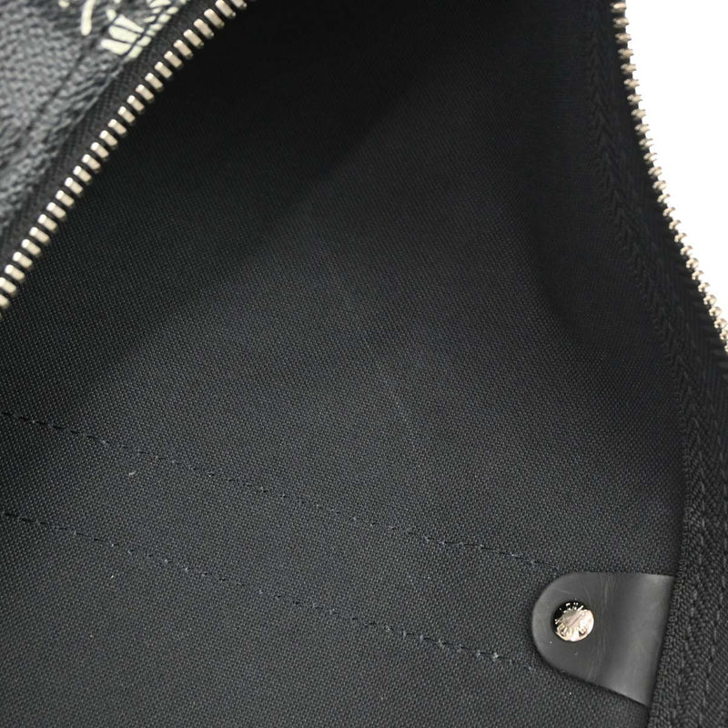 Louis Vuitton Keepall Bandouliere Limited Edition Nemeth Damier Graphite Black Canvas Bag