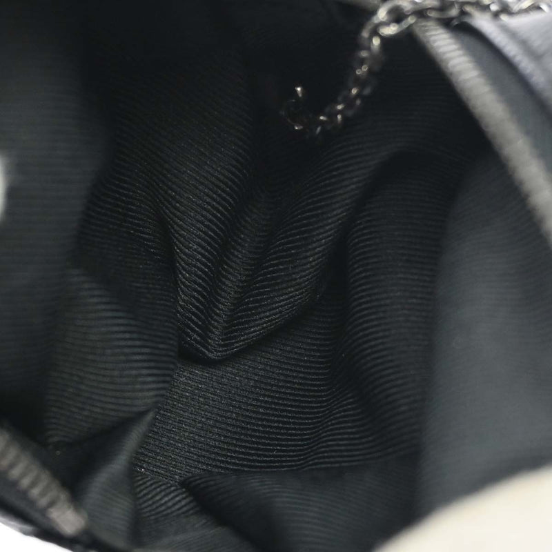 Louis Vuitton Box Pouch Bag Charm And Belt Rainbow Monogram Eclipse Canvas Black Leather