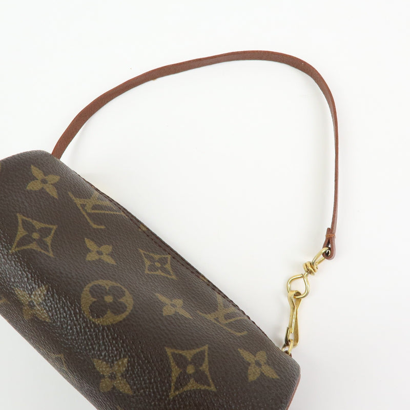Louis Vuitton Papillon Pochette Monogram Canvas Brown Bag