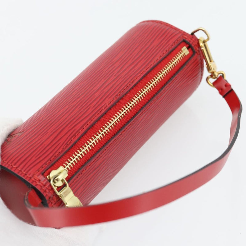 Louis Vuitton Soufflot Pochette Epi Leather Red Bag