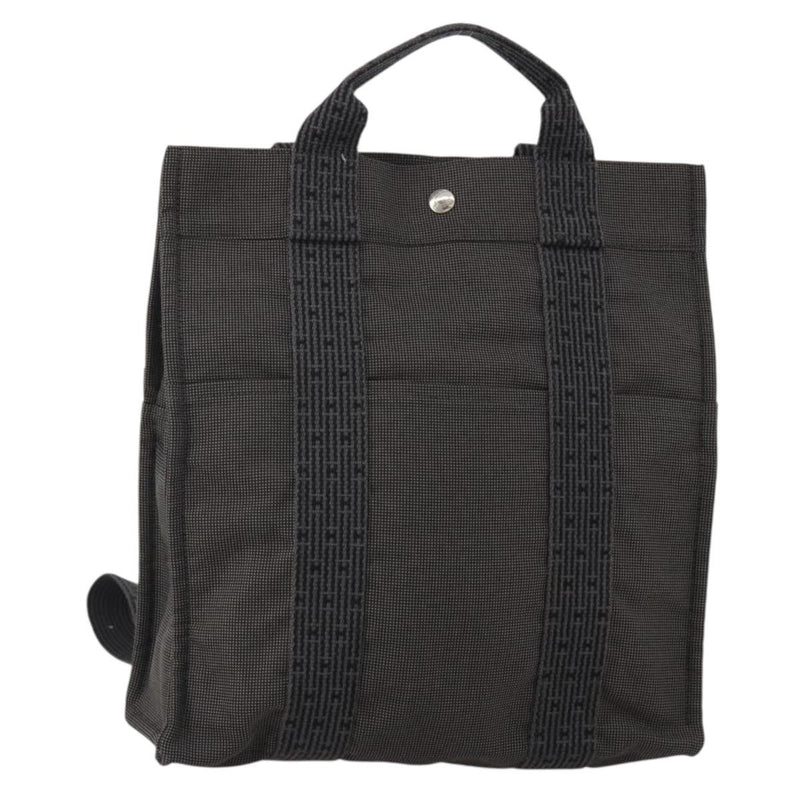 Hermes Herline Canvas Gray Bag