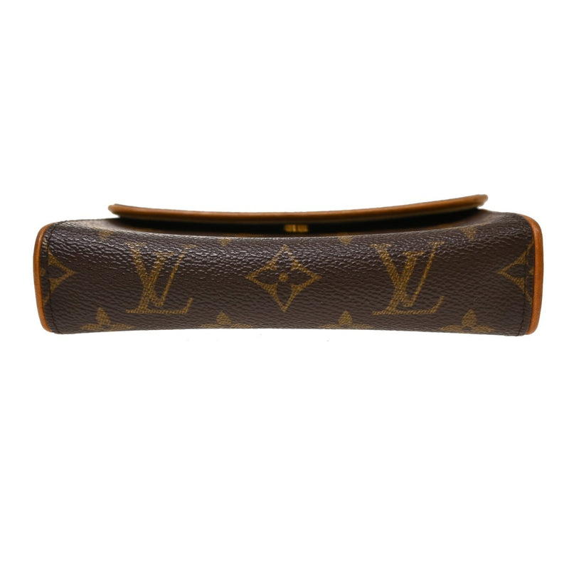 Louis Vuitton Florentine Waist Monogram Canvas Brown Bag