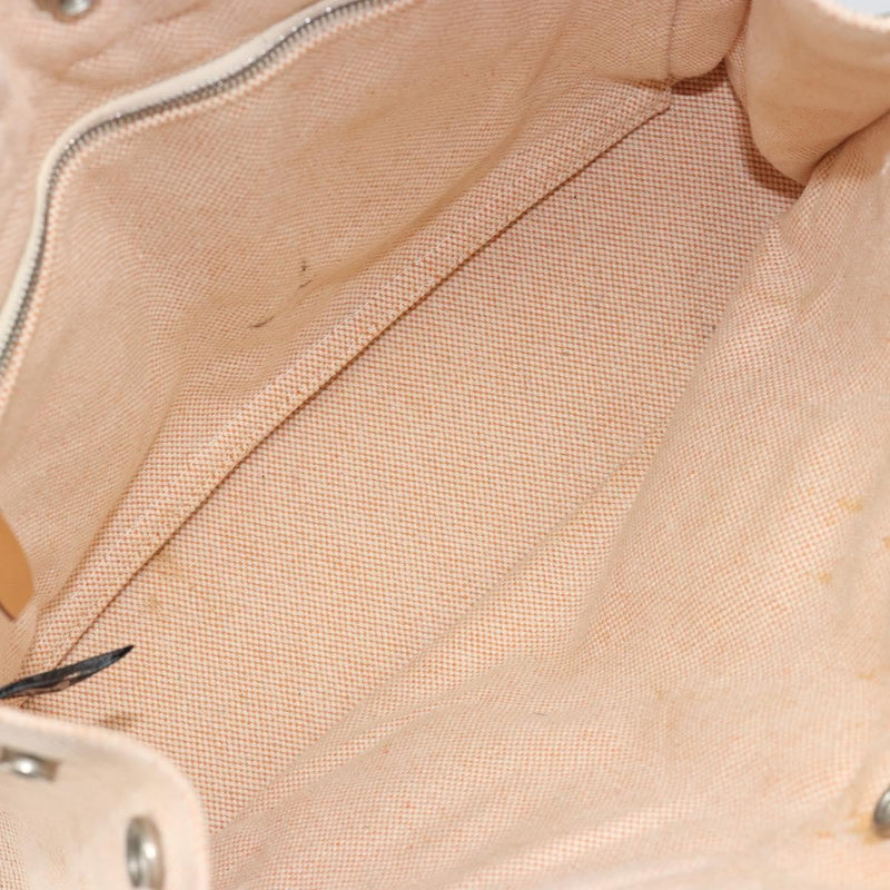Hermes Fourre Tout Toile Orange Canvas Bag