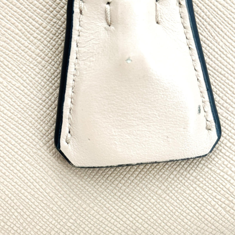 Prada Vintage Tote Leather Beige