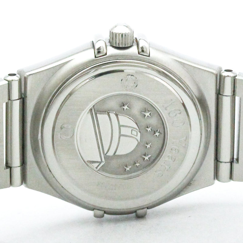 Omega Constellation Quartz Stainless Steel With Diamond Bezel And Markers Watches