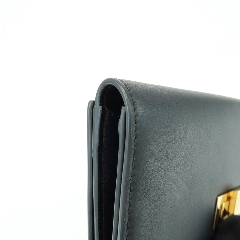 Fendi Selleria Peekaboo Leather Black Accessory