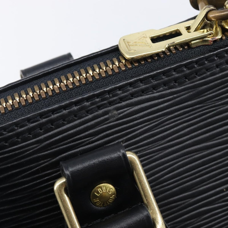 Louis Vuitton Vintage Alma Epi Leather Black Bag